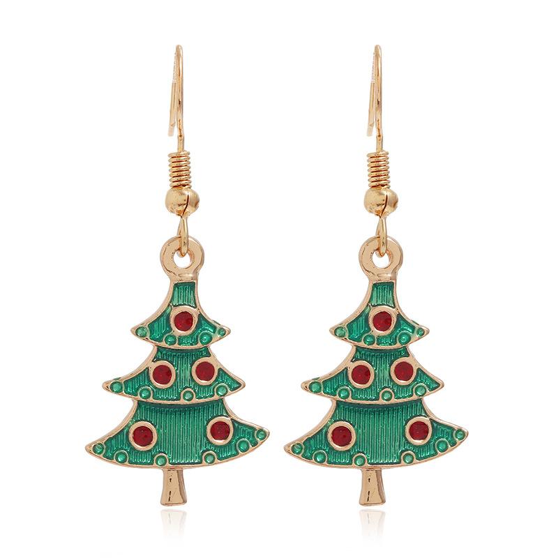 New European and American Fashion Light Luxury Long Earrings Women's Simple Handmade DIY Geometric Earrings