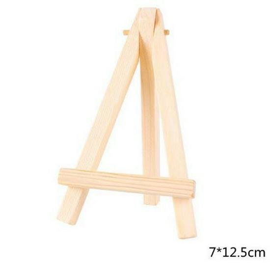 Children s Mini Pine Wood Tripod Easel, 16x9 inches