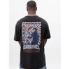 T-shirt Smurfs Gargamel Luz Acid Wash