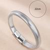 Hohe Qualität Wasserdicht Anti-Allergie Herren Damen Gold Silber Einfach Vielseitig Magnetverschluss Edelstahl Armband Armreif