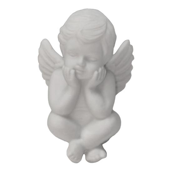 Little Angel Statue Small Sculpture 3D Cherub Angle Printed