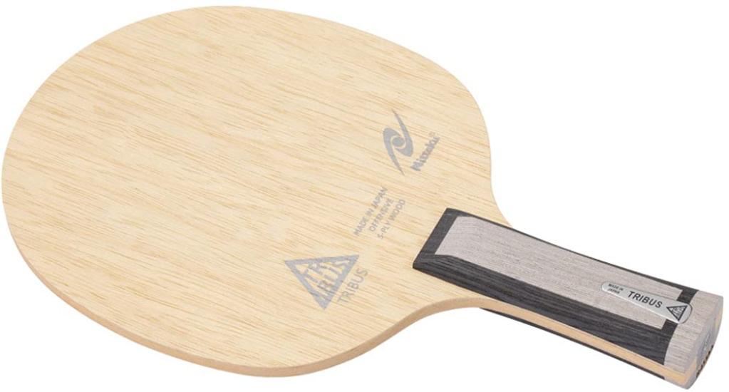 

Ракетка для настольного тенниса Nittaku Tribus Shakehand Attack 5 предметов из фанеры Flare Grey NE6191