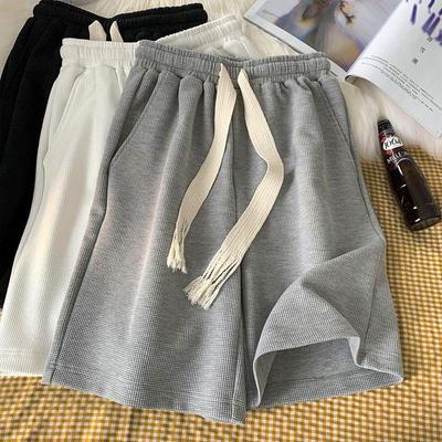 Shorts Hommes Été Américain 2026 Nouveau Lâche Pantalon Chinois Pantalon de Sport Décontracté Filles Basketball Pantalon Cinq Minutes