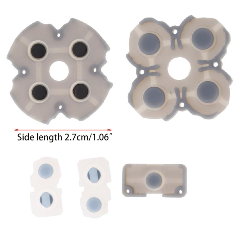Silicone Conductive Rubber Adhesive Button Pad Keypads Buttons D-pad Controller Rubber For