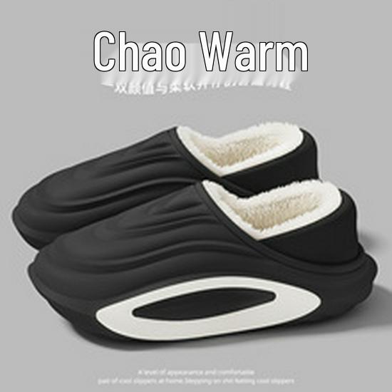 Cartoon Cotton Non-Slip Slippers for Women, Cozy Winter Home Shoes, Durable Closed-Heel Warm Footwear for Autumn & Winter.