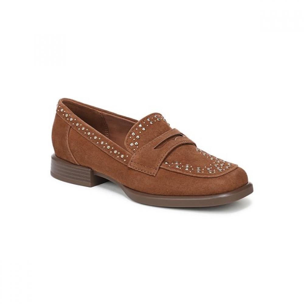 Naturalizer Women S Comfort claSSic Penny Loafer Haven Suede Brown