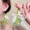 Spicy Girl Vibe: 2025 Sweet & Cool Niche Tassel Earrings - Chic & Slimming Long Design