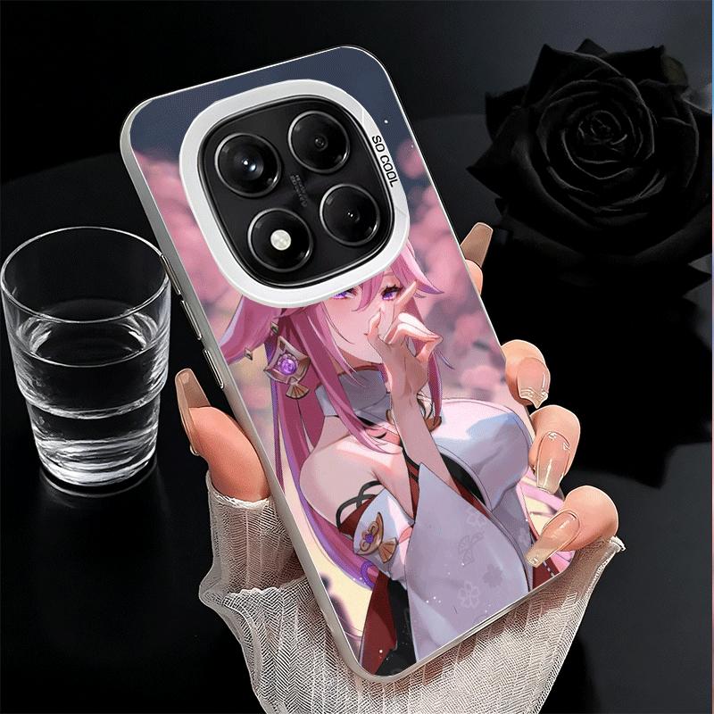 Genshin Impact Yae Miko Soft Phone Case for Xiaomi Redmi Note 13 14 15 Pro Plus 12S 12 11S 11 11T 10S 10 Shockproof Cover Back S