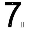 Decorative Address Numbers 3D House Number for Outside, Modern 0-9 Floating Numbers, Wall Mount Weather-proof Metal Sign Door, Mailbox,