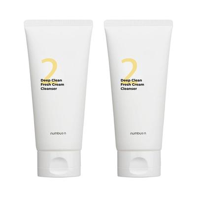 Numuzin Nein. 2 Deep Clean Fresh Cream Cleanser Doppelset (120 ml + 120 ml)