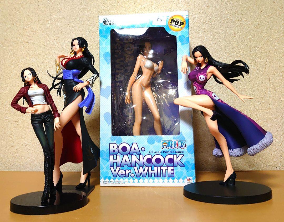

[USED] One Piece POP White Swimsuit Lady Fight Hancock Figure