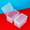 Transparent Plastic Game Storage Box Large Capacity Dustproof Portable for Travel Game Disc Card Organizer