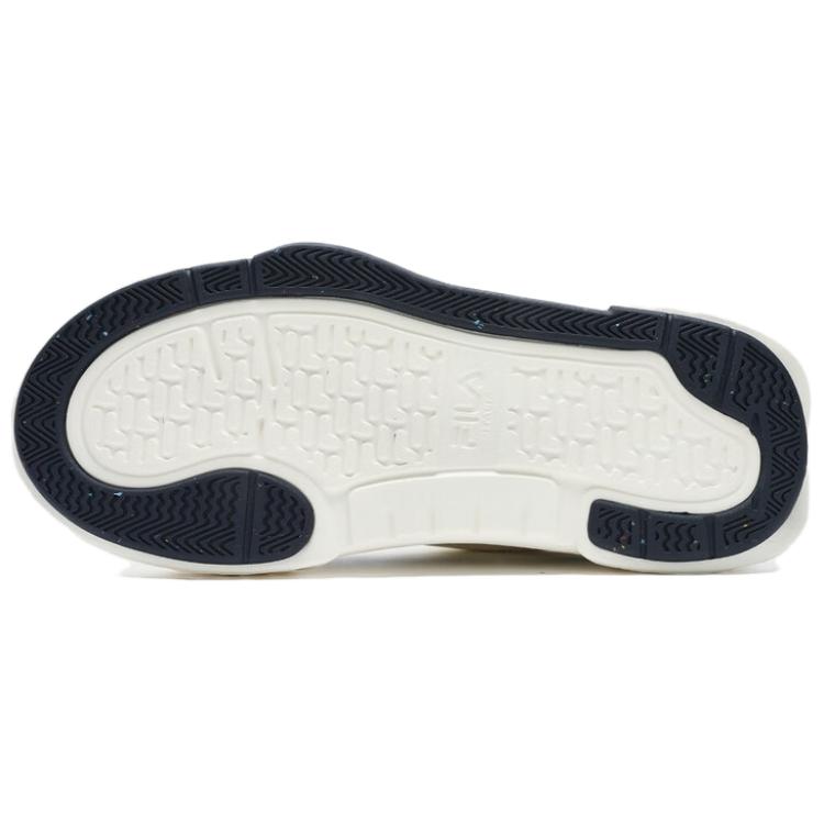 New FILA Fosso Non slip Lightweight Low top Canvas Shoes Men's Beige Blue F12M432308FAS