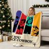 Anime C-CowboyBebop Throw Flannel Blanket Perfect for Sofa Office Bed Travel Sleep Read Relax Camping Four Season Use