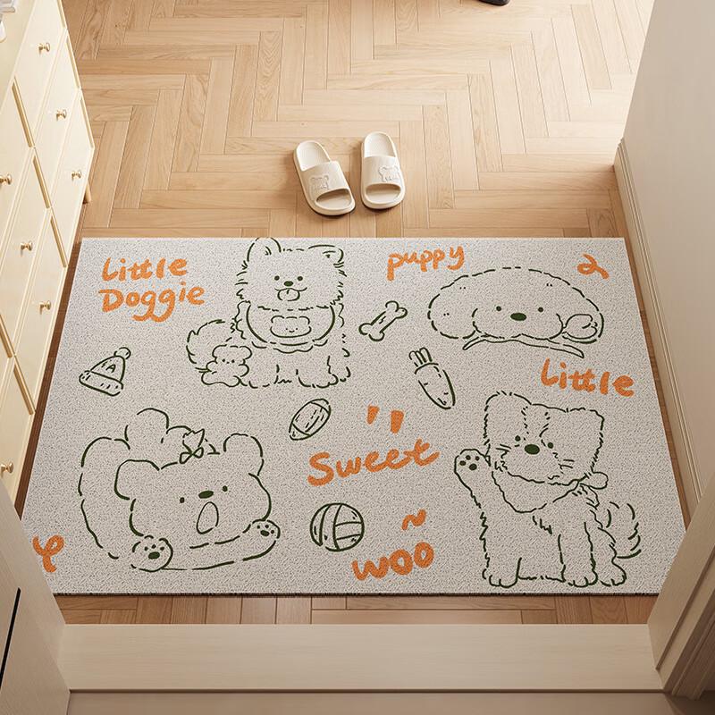 Yuzhan Line Dog Coiled PVC Anti-Slip Entrance Mat