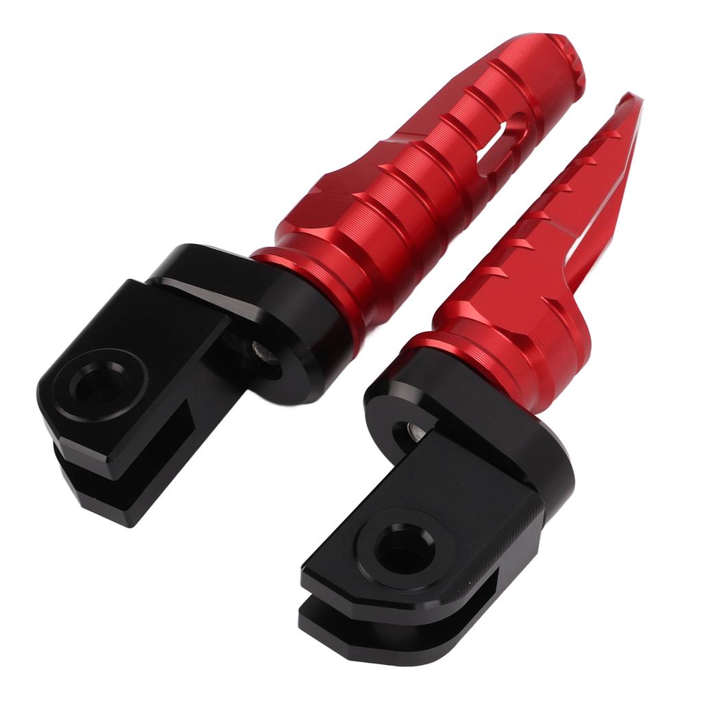 2pcs Motorcycle Front Foot Pegs CNC Aluminium Alloy Footrest Replacement for Aprilia RS660 RSV4