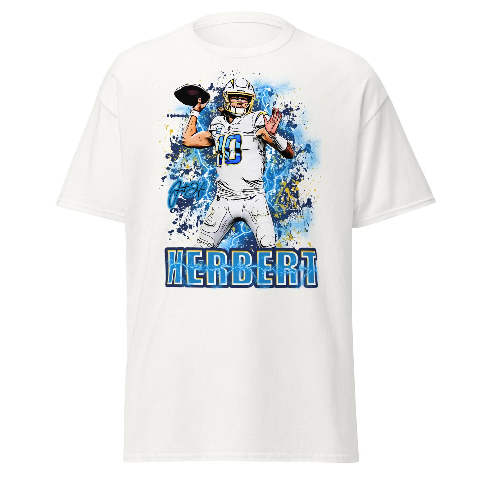 Men s and Women s T-shirts Justin Herbert tshirt L