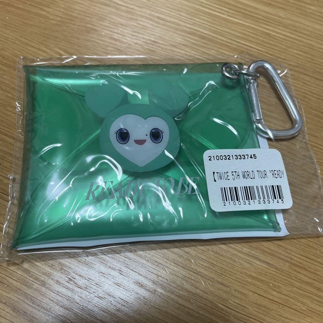 

[USED] TWICE READY TO BE Online Lottery Mina Clear Mini Pouch