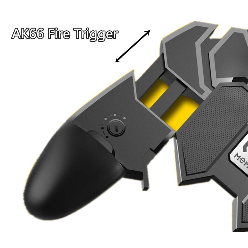 Buy For PUBG Mobile iPhone Android AK66 Fire Trigger Gamepad Controller ...