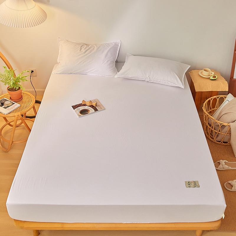 100% Bavlna Jedno Růžové Prostěradlo Chránič Proti Prachu Univerzální Potah Matrace Ložní Prádlo Queen S Gumičkou Ložní Prádlo