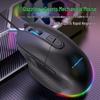 Y-FRUITFUL M63 Wired RGB Gaming Mouse