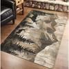 Forest Animal Creative Large-area Carpet Entrance Doormat Hotel Coffee Shop Carpet Restaurant Floor Mat Eid Al Fitr Decoration