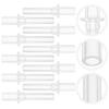 Alasum Silicone Straw Tips, 10-Piece Replacement Straw for Water Bottles, Removable and Reusable Silicone, Cuts To Short Lengths and Fits Any Large Ju