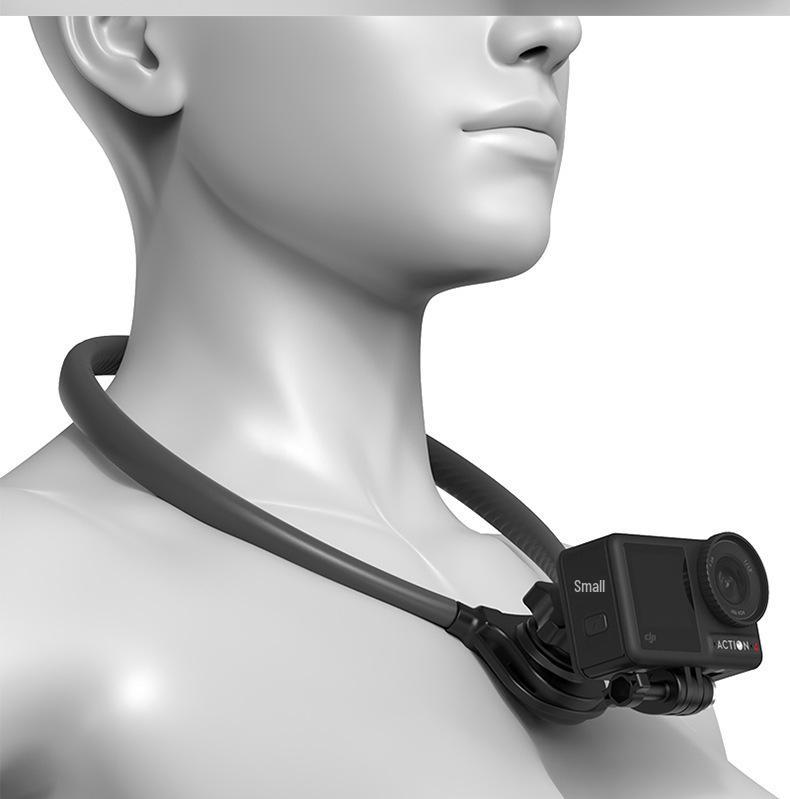 Hals- und Brusthalterung für Sportkameras und Mobiltelefone - Kompatibel mit GoPro, Actionkameras, Insta360