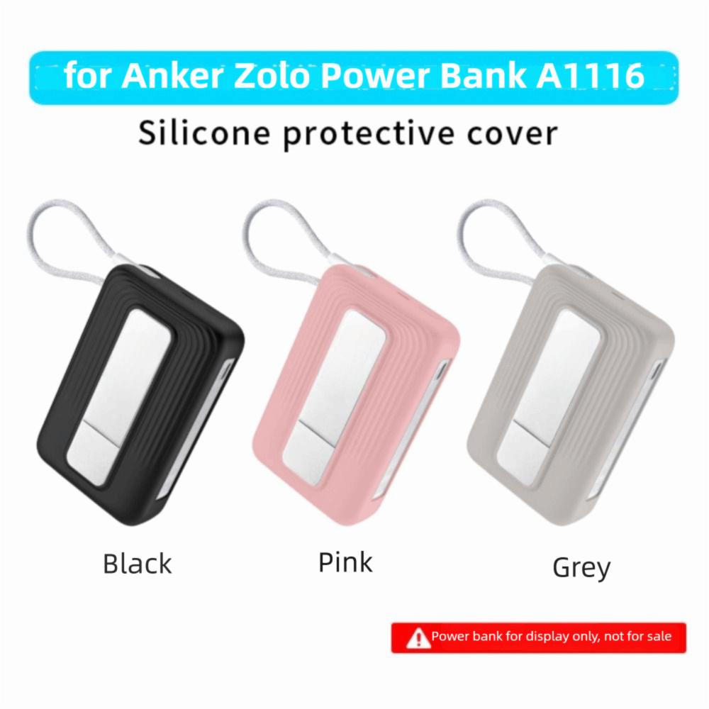 Soft Protective Case Dustproof Protective Cover for Anker Zolo Power Bank A1116 Travel