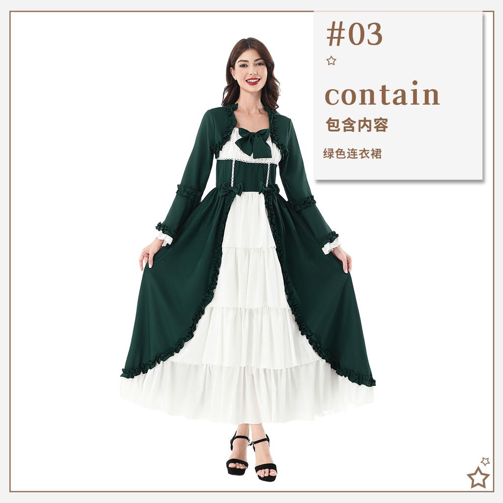 Medieval Renaissance dress performance costume European court style carnival