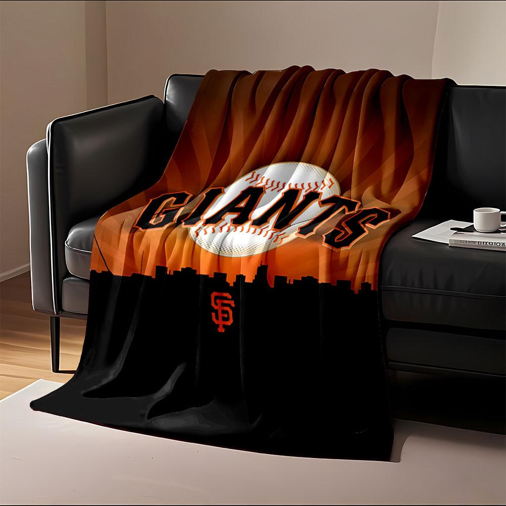 San Francisco Giants Baseball Blanket print blanket soft and cozy perfect for the living room bed sofa or a nap,gift