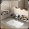 Bathroom Wall Mounted Aluminum Alloy Shelving With Storage For Home Use