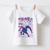 Jujutsu Kaisen Yuji X Sukuna Anime Print Boys Girls Cotton T Shirts Kids Short Sleeve Summer Soft Casual Top