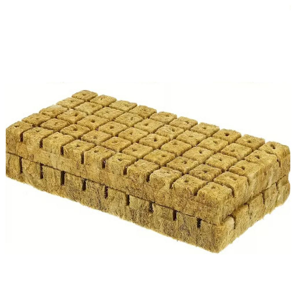 Materiale di Alta Qualità Questi Cubi Sono Realizzati Con Un Substrato di Coltivazione Senza Suolo, Che Innanzitutto Migliora la Germinazione dei Semi e In Secondo Luogo È Perfetto per l'Orto Idroponico