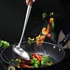 ZISIZ Extended Pearwood Stainless Steel Kitchen Utensil Set
