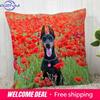Pillowcase Doberman Pinscher Modern Home Living Room Decoration