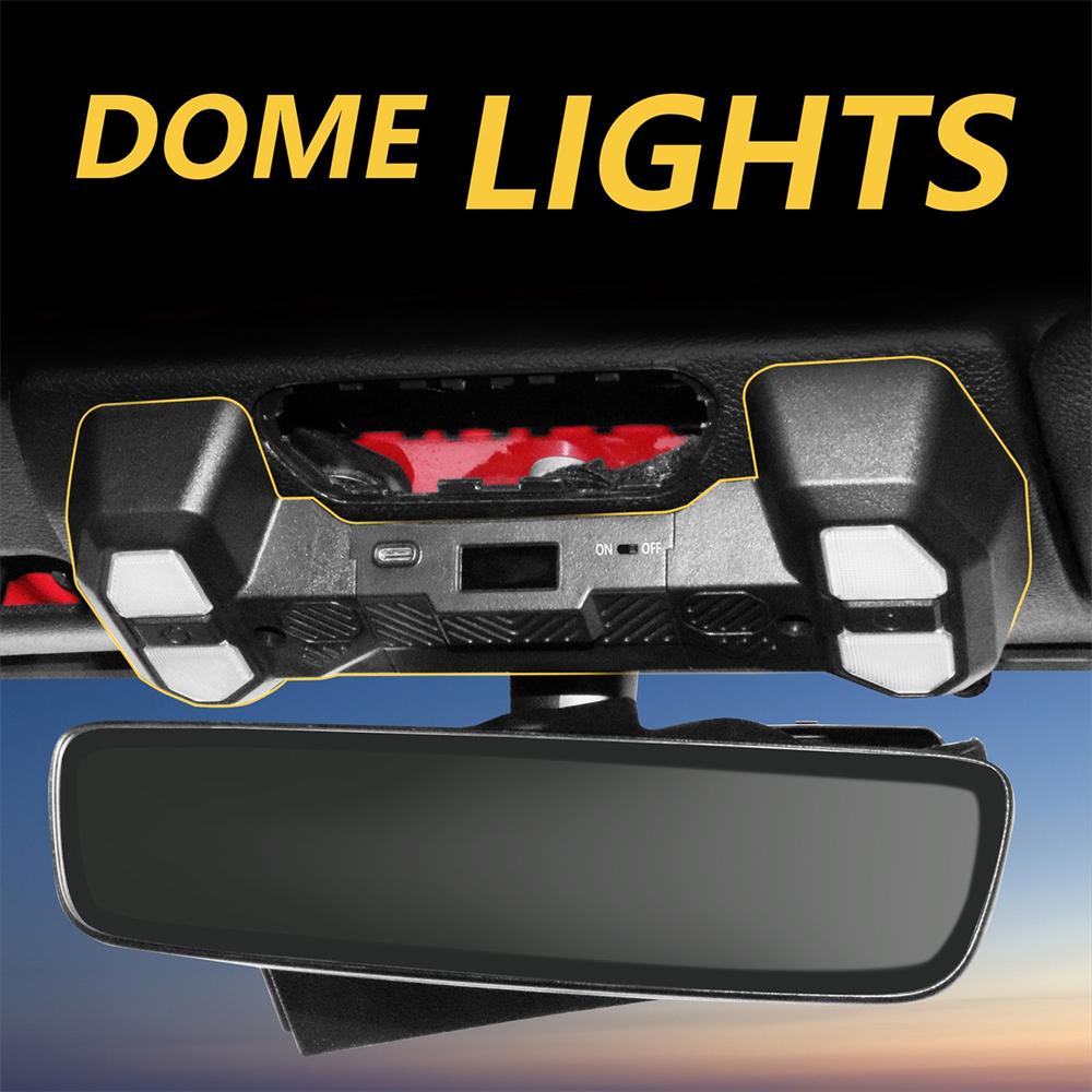 For Jeep Wrangler JL 2018-2023 2/4Door 1PCS LED Interior Dome Light Reading Lamp