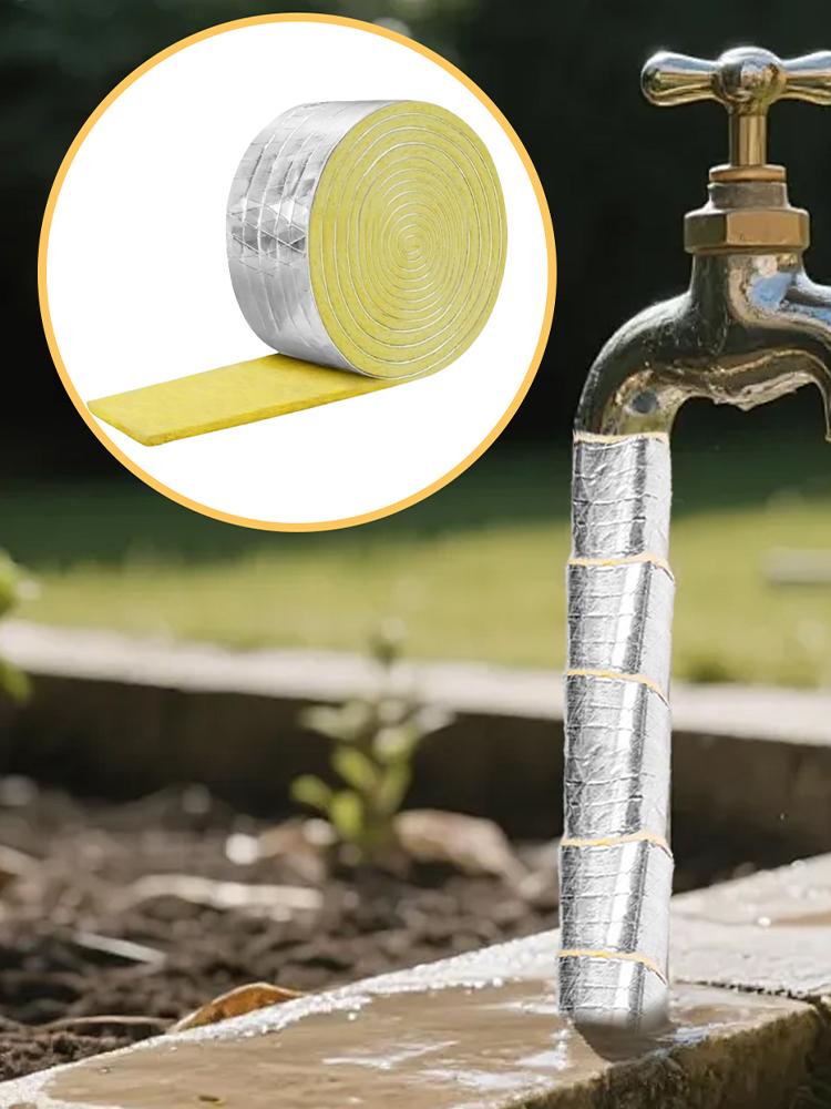 Pipe Insulation Wrap Heat Waterproofing Insulations Effective Insulation for Scenes - Industrial Winter Outdoor House