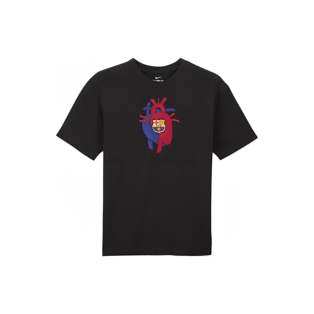 Nike FC Barcelona x Patta Max90 T-Shirt Black Men Tops FJ4208-010