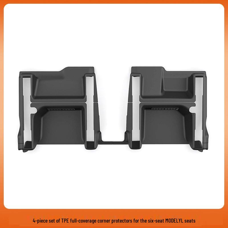 Cross-Border Modified Parts for Six-Seat Tesla YL, Includes Anti-Kick Corner Protectors.