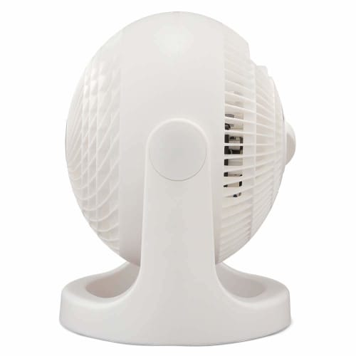 IRIS OHYAMA Circulator Quiet 14 Tatami Macaron Matte Design Fixed Swing Powerful Air Blower Compact PCF-MKM18N-W White