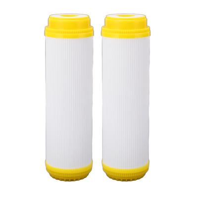 2 Pièces Cartouche Filtre à Eau 10 pouces Charbon Actif T33 Conception Universelle Kit Ensemble pour Maison
