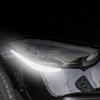 1Pair Auto Reflect Decoration Stickers Car Headlight Stickers Reflective Trim Night Strips Warning Safety Car Driving Eyebr S9Z9
