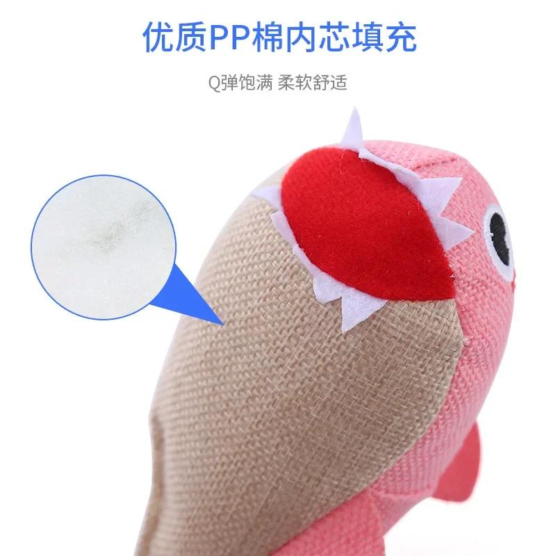 Noua serie de jucării de pluș pentru pisici Familia Shark conține hârtie sonoră rezistentă la mușcături, rechizite interactive pentru animale de companie