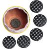 50PCS Flower Pot Hole Mesh Pad Bottom Mat Breathable Drainage Gasket Net