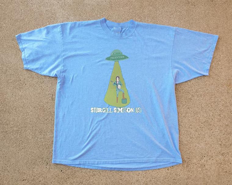 Sturgill Simpson Die With Your Boost On 2014 Tour T Shirt Full Size S-5XL Unisex T-Shirt L