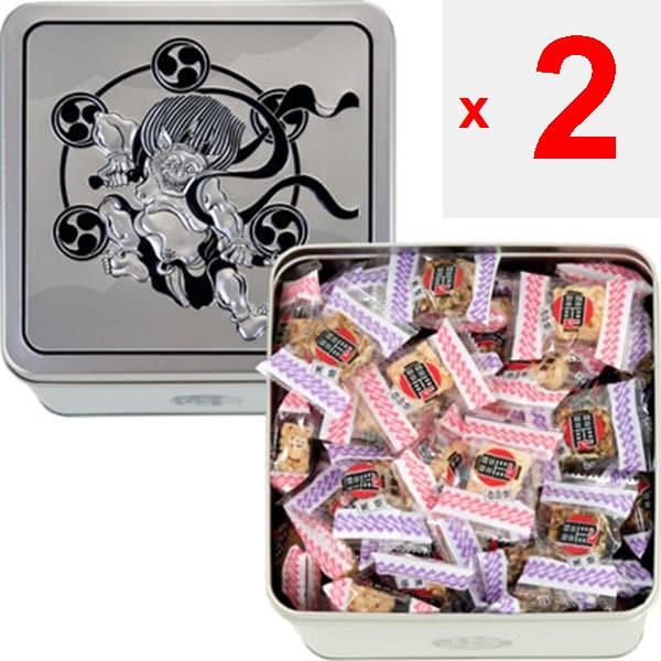 Tokiwa-do Thunder Stirrup Honpo Raijin Kami-Isobe can (large) 300g Wagashi