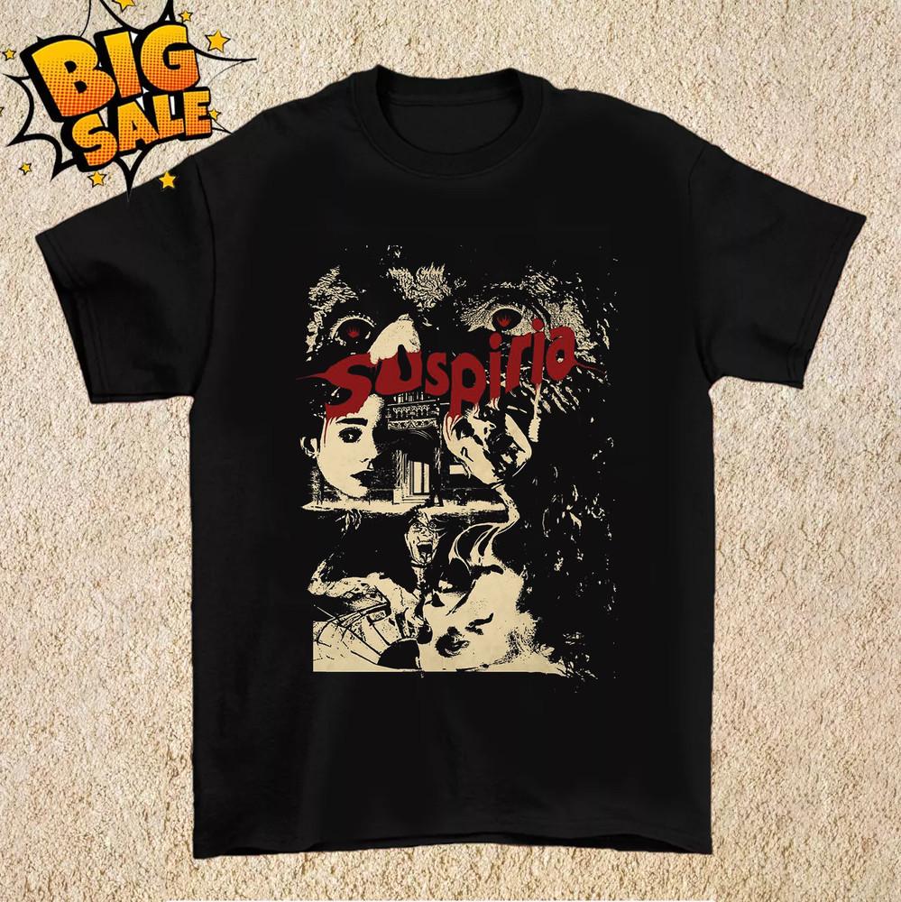 Suspiria Gift For Fan Movie Unisex T Shirt Full Size S-5X Unisex T-Shirt XL