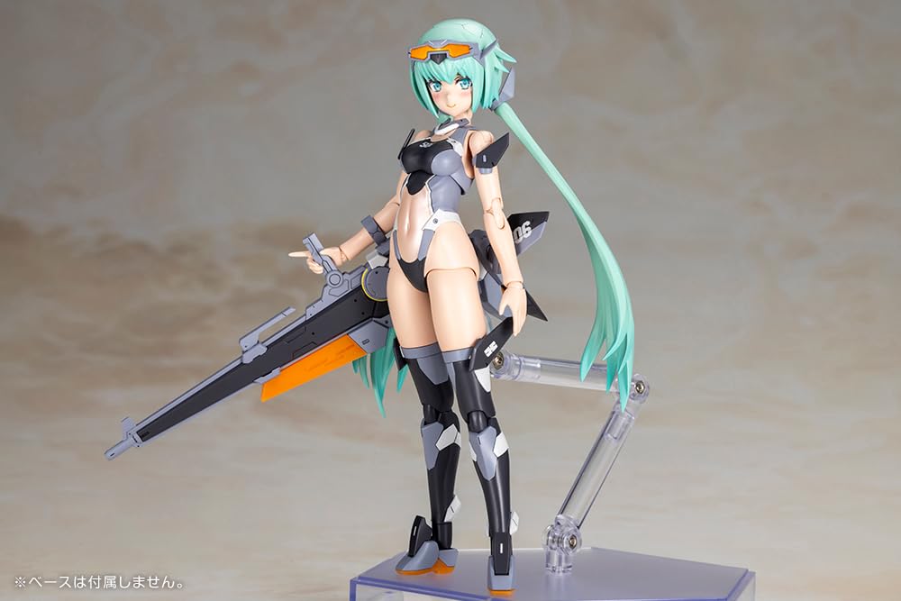 Kotobukiya Frame Arms Girl Stiletto Swimsuit Low Visibility 160mm Plastic Model Ver. (Approx. tall, Non-scale Kit)
