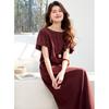 26 year new summer [short sleeved+half skirt high-end two-piece set] skin friendly and comfortable high-end women's set